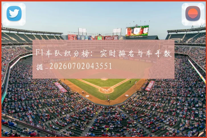 F1车队积分榜：实时排名与车手数据_20260702043551